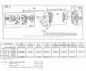 Electric Starter And Chart Diagram and Parts List for  Briggs and Stratton Engine